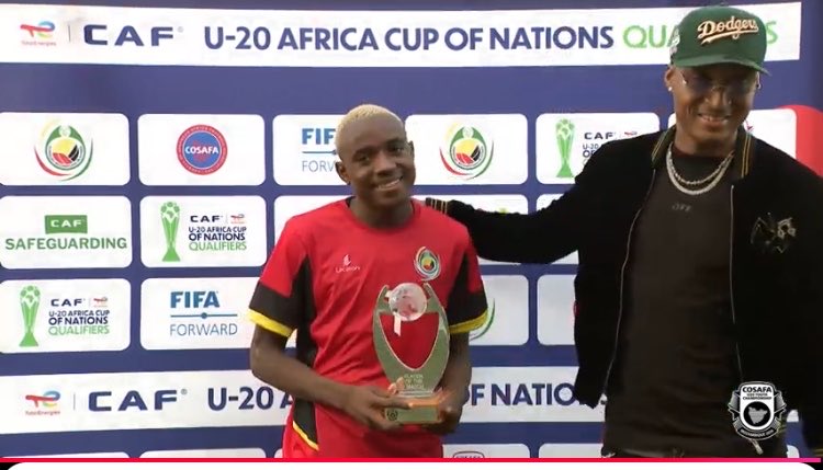 moz_osmambas's tweet photo. Resultado final ⚽️ 

Moçambique 🇲🇿 5-0 🇲🇺 Mauritius 
#COSAFAU20 #Mozambique #Mauritius #TotalEnergiesU20Q https://t.co/t8RvGiCNfP