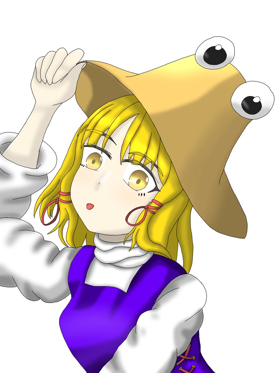 _NORU_28's tweet photo. お絵描き生活34日目
#東方project #洩矢諏訪子 https://t.co/1WUDLi3EbL