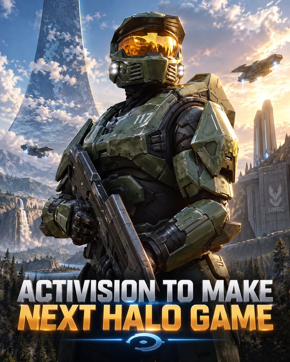 OnlyyJGaming's tweet photo. Activision making the next Halo game would be INSANE. 👀
#gaming https://t.co/a9z5DYIvrK