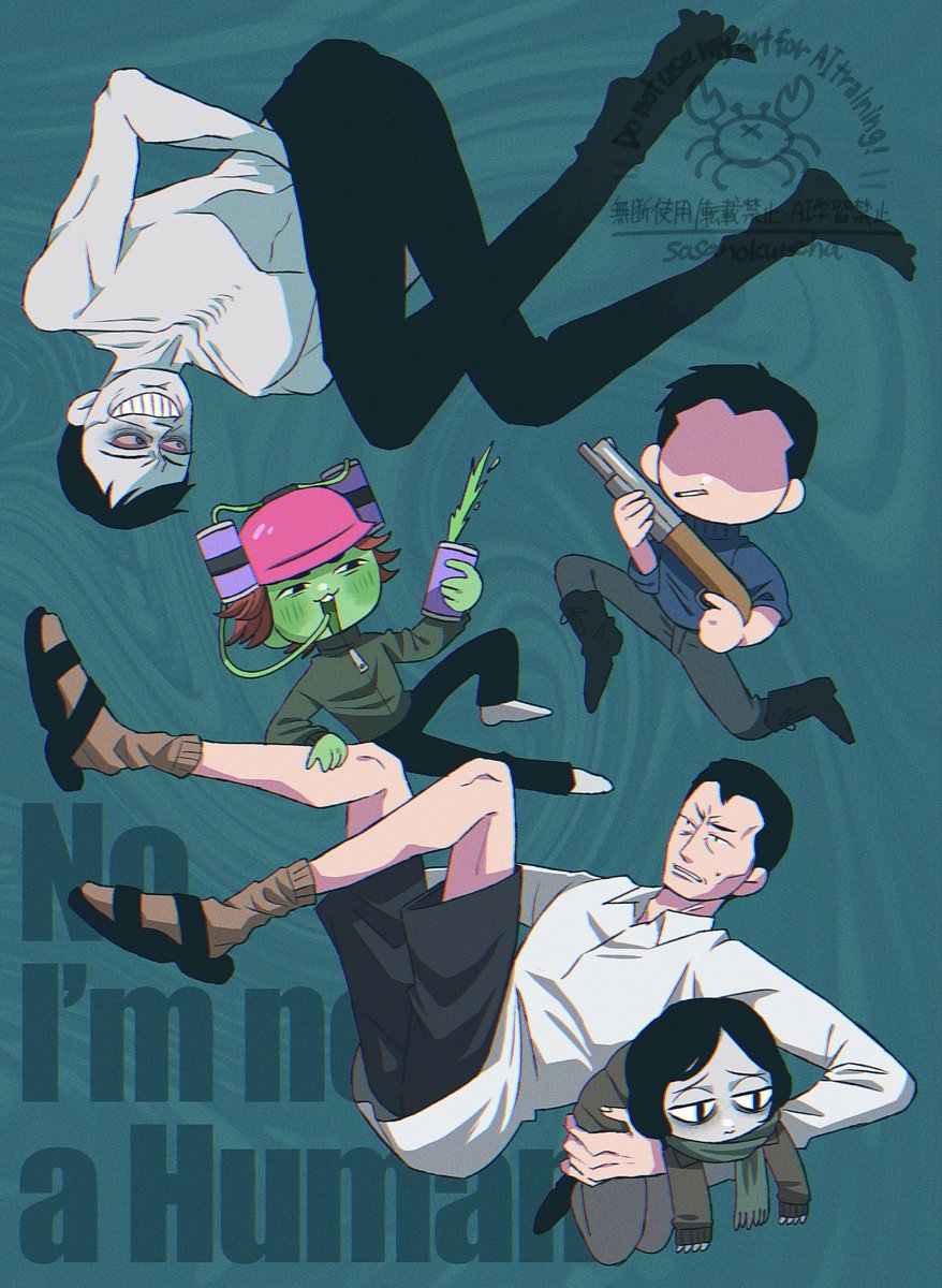 sasanokureha_OD's tweet photo. #ninah
1周年ということで好きなキャラたちを描いた🚪 https://t.co/07eY0RGZxx