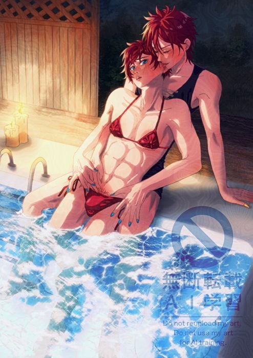 enstNSFWweek's tweet photo. rinne/hiiro (燐一) art by anonymous
prompt: crossdressing/feminization
click show to view the full art! #ESNSFWWEEK26 https://t.co/q8Mchhx5cA