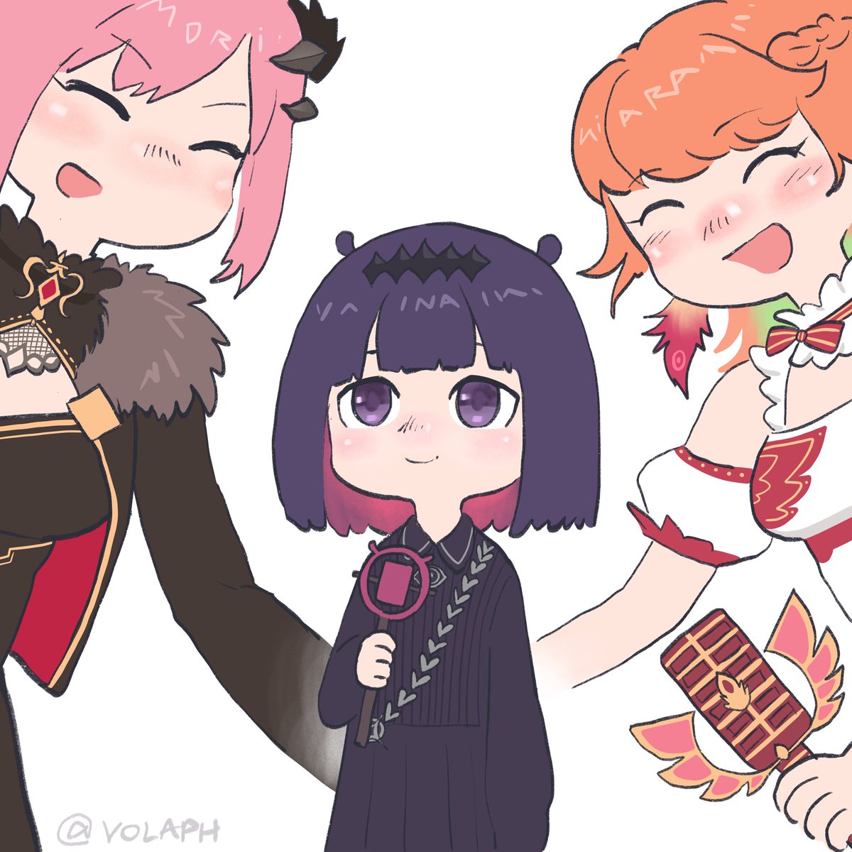 volaph's tweet photo. Smol ina 
Myth 6th anniversary
#inART
#callillust
#KFPicasso https://t.co/z95PenhGOc