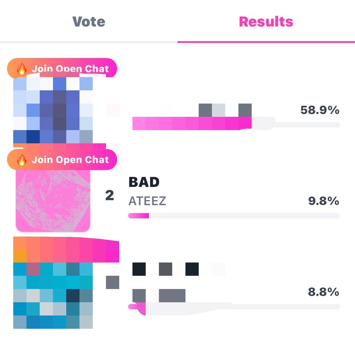 ATE_EZ_present's tweet photo. I know the gap looks HUGE, but we can do this, ATINY!!!WE CAN GIVE ATEEZ THEIR 8TH WIN IN THEIR 8TH YEAR WITH BAD
A TRIPLE CROWN would mean SO much, so please keep fighting with us! Download LINC, vote as much as you can, and keep streaming! Every single vote counts, ATINY!!! https://t.co/rRsQigXi9G