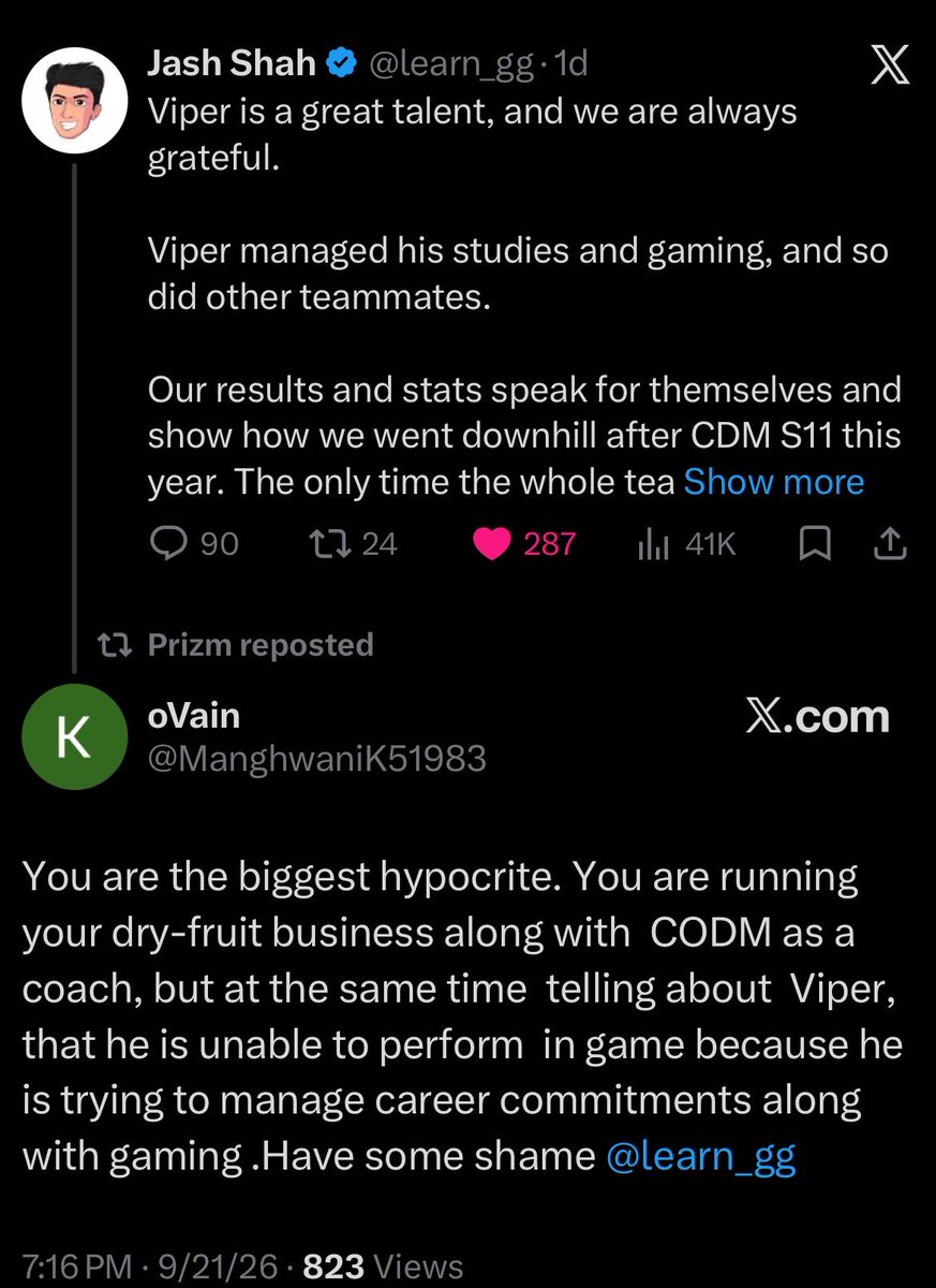 ryan_manages2's tweet photo. This gotta be the most valid statement, and again kicking viper for the sole reason of commitment when he clearly stated his commitment from the beginning, and the visa pointer doesn’t make sense because from what I hear both of the subs don’t really have US visas either. (1/2) https://t.co/K7oQ2jIRmc