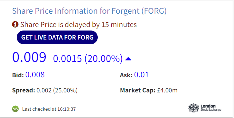 bonker99's tweet photo. #FORG #Forgent popping
#Gold assays expected soon, drill still spinning https://t.co/X7TfU1AD1Y