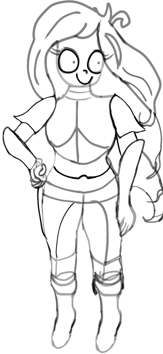 StudioSjef's tweet photo. #ongezellig Unfinished Coco Knight Drawing I never got to finish https://t.co/HjDIAJmfiH