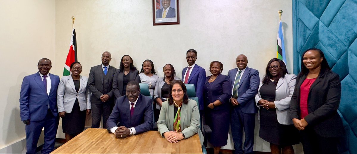 shadrack_mose's tweet photo. The Board of Directors of the Nairobi Centre for International Arbitration paid me a courtesy call at my office. The Board was led by the Chairperson, Ms. Rina Chatrath, accompanied by Directors - Mr. Samuel Nderitu, Hon. Mary Otindo, Ms. Mirriam Bomet, QS Saili Malonza, CPA Nancy Manyara and Ms. Kanini Nthiga. 

I was briefed on the mandate and achievements made by the Centre as well as the strategic direction taken by the Board in positioning the Centre as the leading arbitral institution in the region. This includes the Nairobi Arbitration Week scheduled for 1-5 March 2027, the constitution of the Arbitral Court and the push for the enactment of the Arbitration (Amendment) Bill, The Construction Adjudication Bill and The Dispute Resolution Bill.