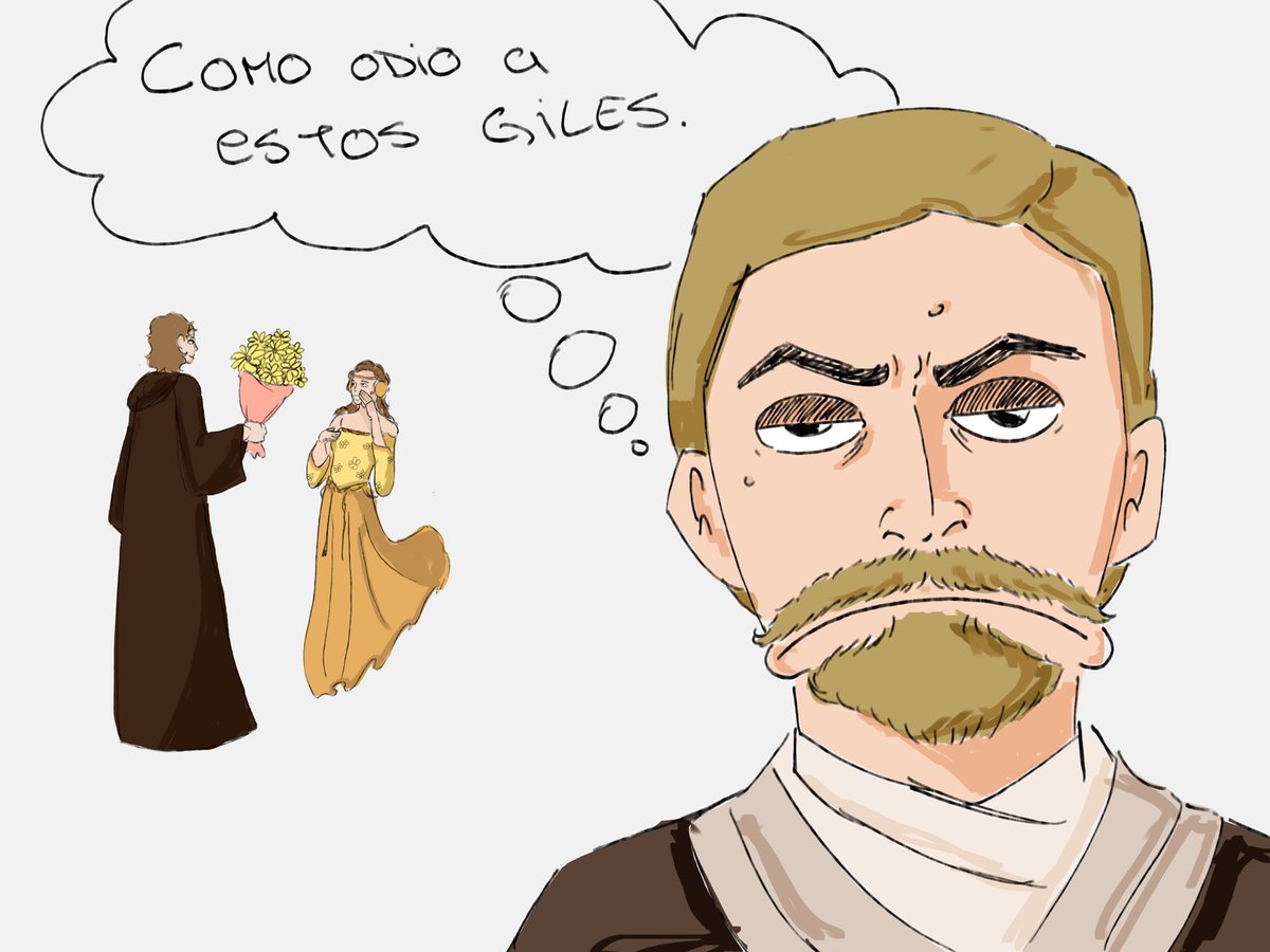 FullFueguito's tweet photo. Obi wan esta hasta las pelotas de las flores amarillas
#obiwan #StarWars https://t.co/KPcxX4JSxo