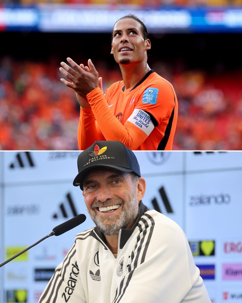 LFC's tweet photo. 🇳🇱🆚🇩🇪

An intriguing international fixture with plenty of Liverpool-related interest takes place in Amsterdam on Thursday night 🔗 https://t.co/R2NBWwTMjw https://t.co/vBPg9IGkU8