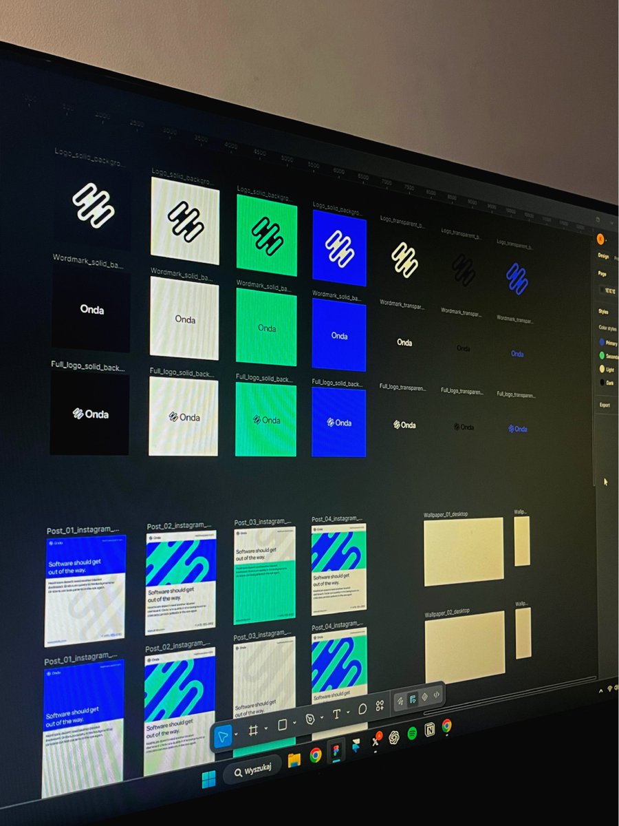 nomoarchive's tweet photo. Prepping up another brand system to drop on https://t.co/LVy5zx6cNs

- 54 different design assets
- Logo variants, social media templates, app icons, business cards, wallpapers, headers & more
- Everything designed by me, no AI used in the creative process
- Sold only once & never again
- All customised with your startup's name & details
- Delivered in <24h

Pretty crazy deal to be honest. I'll let u know when this kit drops on the store
