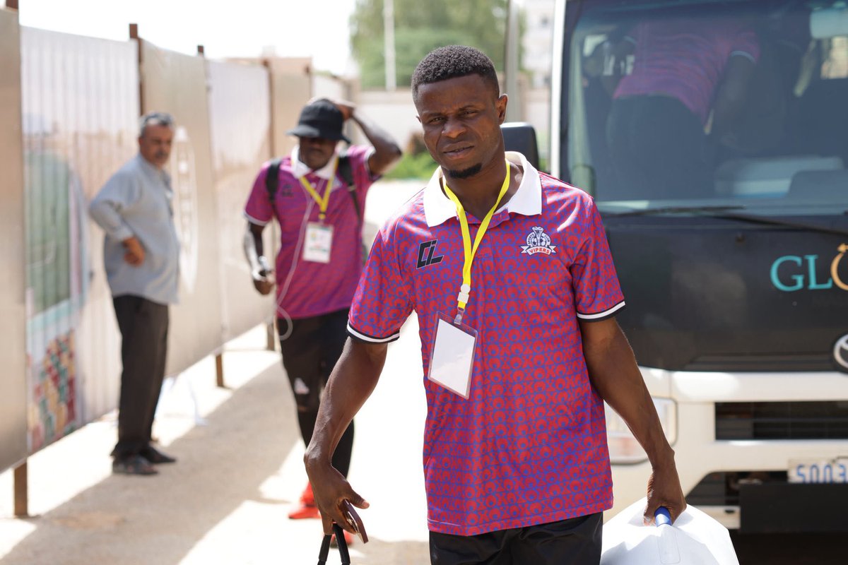 AtukwasaAA's tweet photo. ๐ท โ Team arrival at Stade Cheikha Ould Boidiya, Nouakchott, Mauritania ๐ฒ๐ท
๐ FC Nouadhibou ๐ Vipers SC 8pm (EAT)
#TotalEnergiesCAFCL || #VenomsUpdates || #OneTeamOneDream || https://t.co/66UhPbeEXD