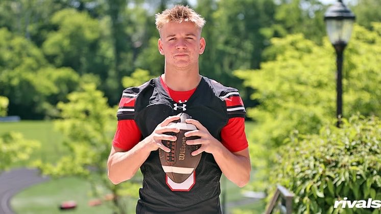 allasley's tweet photo. Indiana 2028 QB commit Lukas Prock moved up in the new Rivals300 rankings. #iufb 

https://t.co/XoWsdgTbVs https://t.co/QoGV02WZla