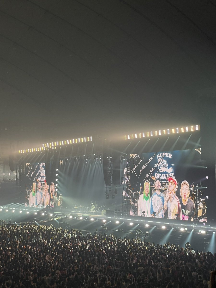 O98Ud's tweet photo. 🦫初東京ドーム
東京ドームにも連れてきてくれてありがとう！
東京もめっちゃ楽しかった〜！
ライブハウス待ってます！！

#SUPERBEAVER https://t.co/A3KIQuw0yX