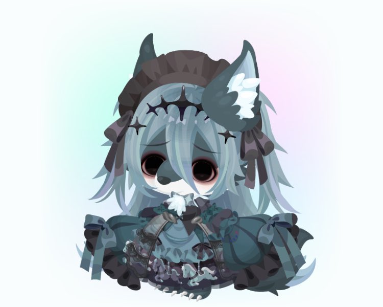 rumiidayo_pigg's tweet photo. ガチャチケで出たお目目ちょー可愛い🖤 https://t.co/XWjaYDo4vU