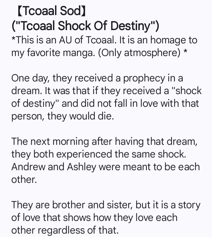 TheVisionCoffin's tweet photo. 🩷୨୧💚

All stories are AU fiction. Images are fanfiction, unrelated to the game.

I use translation tools. Please point out any mistakes in the replies.

Please don't repost as game leaks.

2nd image onward: my TCOAAL AUs. (*New stories are on hiatus,remakes are ongoing.) https://t.co/K3b2Xj0biU