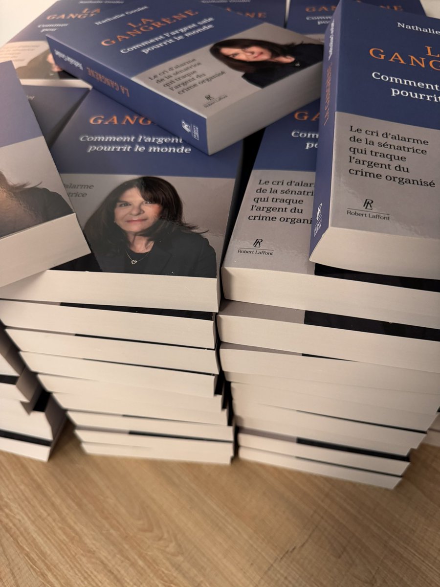 senateur61's tweet photo. #LaGangrène J-8 chez @robert_laffont on parle de la lutte contre la criminalité organisée …et de ses petits métiers .. vous allez avoir quelques surprises … https://t.co/8zmKUdYMJL