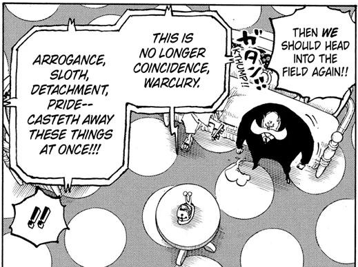 ImuofNerona's tweet photo. Chapter 1179 to me already hinted Oda's intentions. Imu sees himself as a hero bound by Fate, he even tells the elders to cast away their old ways. This set up makes no sense if Imu goes back to being his 800 year old self. So I think the arc ends with Imu being changed forever. https://t.co/n1Bys4pSz5