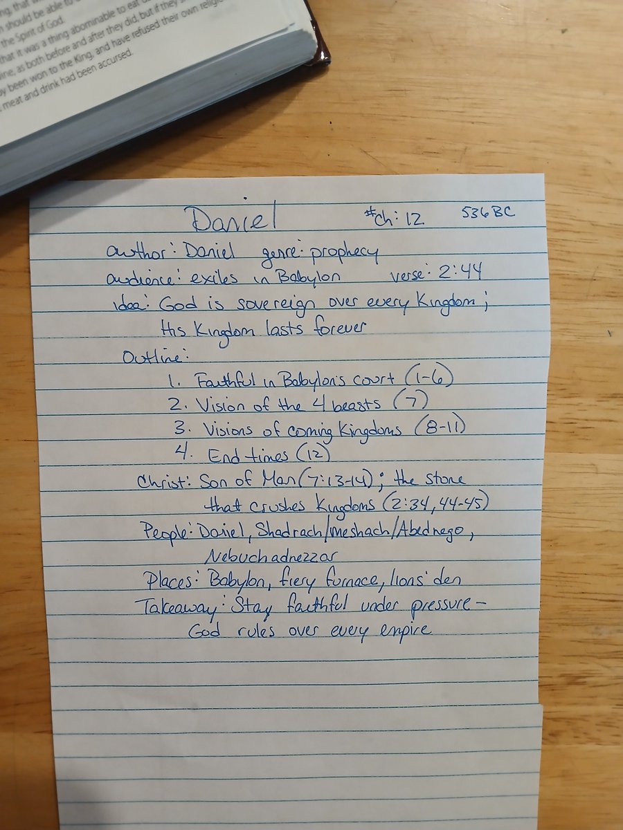 KittyLuvGirl78's tweet photo. #biblestudy #daniel https://t.co/1PWSGpnw6l