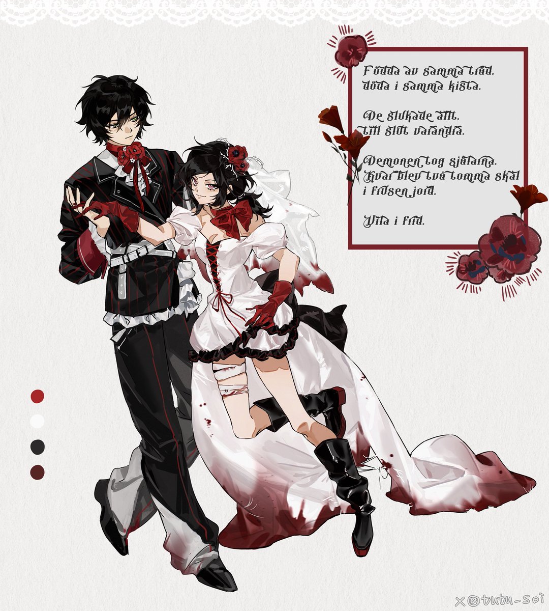tutu_soi's tweet photo. 私设
#thecoffinofandyandleyley https://t.co/wX1rlvQ2ks