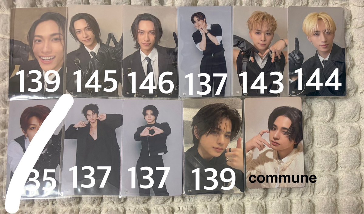 jamini_RYT's tweet photo. INI CITY OF LIGHTS トレカ ラントレ 交換 commune lights賞

譲) 池﨑139.145.146尾崎137後藤143許(シュウ)144西137松田137.139 
      コミューンくじ松田
　  過去佐野

求) 後藤142佐野139＞＞＞過去未所持佐野
　  コミューンくじ後藤＞佐野

郵送希望📮
お気軽にお声掛けください https://t.co/OXI3nj3Y0R