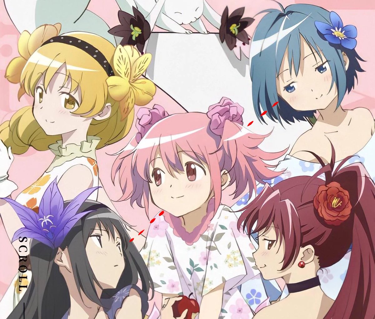 Rikashaymin's tweet photo. Sayaka and Homura want that cookie so effing bad https://t.co/ioC7nZUTP8