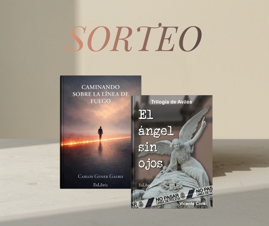 ExLibric's tweet photo. 🔥 Uno camina sobre el fuego, el otro sigue pistas que quizá sería mejor no encontrar.

Nosotros hacemos lo sensato: sortearlos juntos. 😏📚

🎁 «Caminando sobre la línea de fuego» + «El ángel sin ojos»

Participa:

👉 Síguenos
🔁 Haz repost
💬 Responde: ¿cuál leerías primero?
🗓️ Ganador/a el 29/09. 🍀

Y si tu cabeza también es un lugar peligroso lleno de historias, ¡sácalas de ahí! Igual la próxima que publiquemos es la tuya. 👀✍️
