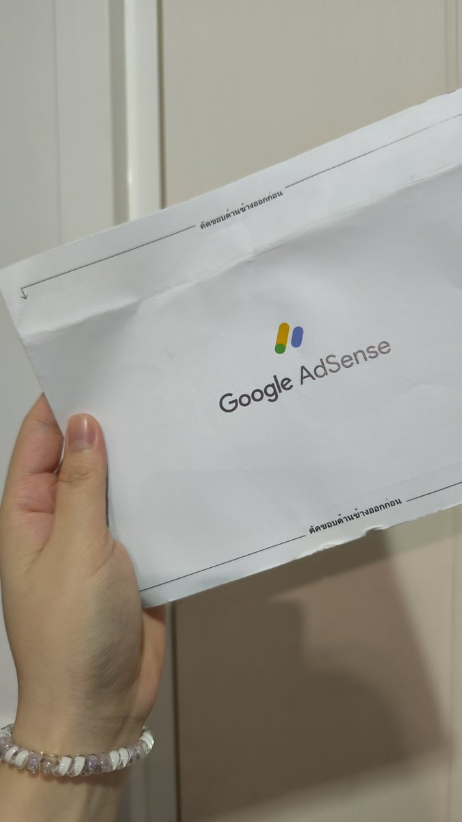 BGMeYou's tweet photo. มีจดหมายจาก Google AdSense ส่งมาบอกว่า
เตรียมตัวรับเงินจาก #YouTube 💌

ผมนี่เกียมเลขบัญชีเลย 🤤
I Love YouTube ❤️

แต่กว่าจะได้เงินก้อนแรกจริง ๆ ยังมีขั้นตอนที่ต้องเช็กอีกนิดนะ

ทั้งการยืนยันตัวตน
-ยืนยันที่อยู่
-ส่งข้อมูลภาษี
-ตั้งค่าวิธีรับเงิน
-และต้องมียอดถึงเกณฑ์การชำระเงินก่อน 💸 100$

ใครกำลังปั้นช่องอยู่ อย่าเพิ่งท้อกับช่วงแรก ๆ ที่รายได้ยังไม่เยอะ
ค่อย ๆ ทำ ค่อย ๆ โต
วันหนึ่งจดหมายแบบนี้อาจมาถึงเราบ้างก็ได้ ✌️

#เส้นทางDigitalArt #YPP #ปั้นช่องYouTube