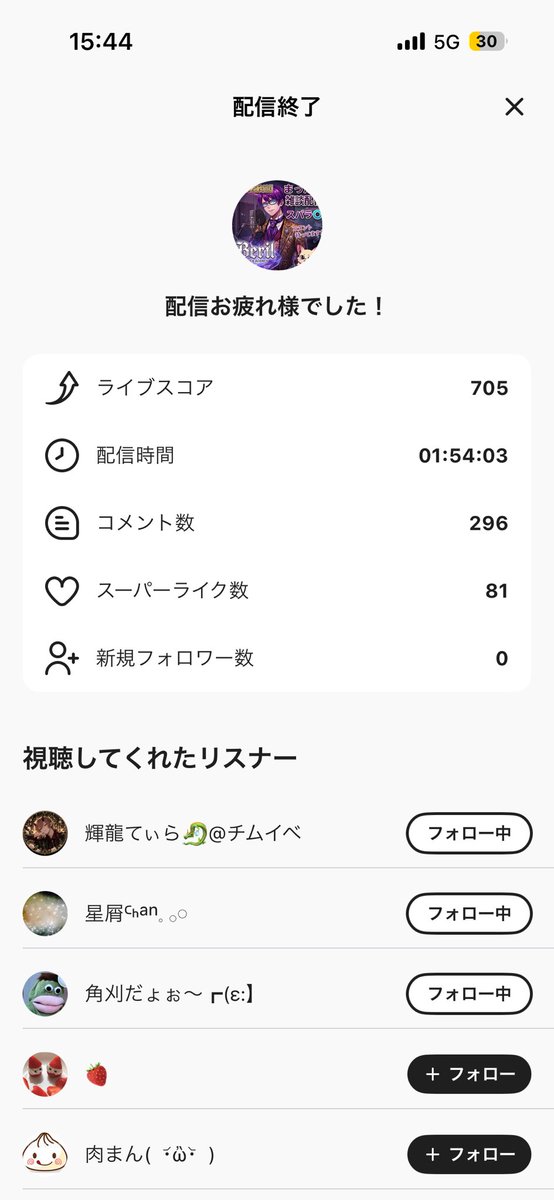 someya_17's tweet photo. 今日の配信はぐだぐだですいませんでした
そしてポストも遅くなってすいません！
今日もりーず！秋桜さん！日和さん！デビュー応援ありがとうございます😭
このあとは少しやります！
体調があまりすぐれないので少しだけ🤏 https://t.co/s8NVa4HVSq