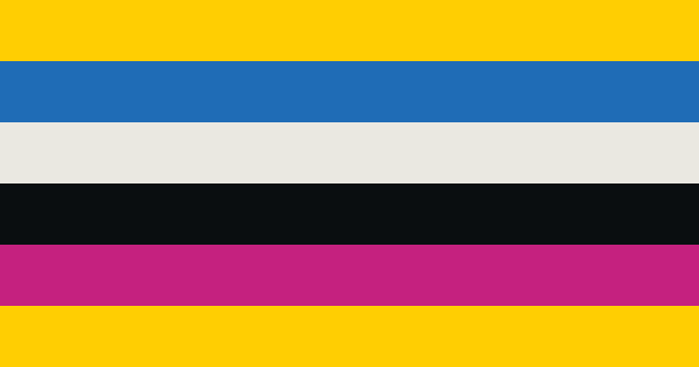 0N3W4YTRIGG3R's tweet photo. pride flag for people who like angles https://t.co/cQRJptcK4b