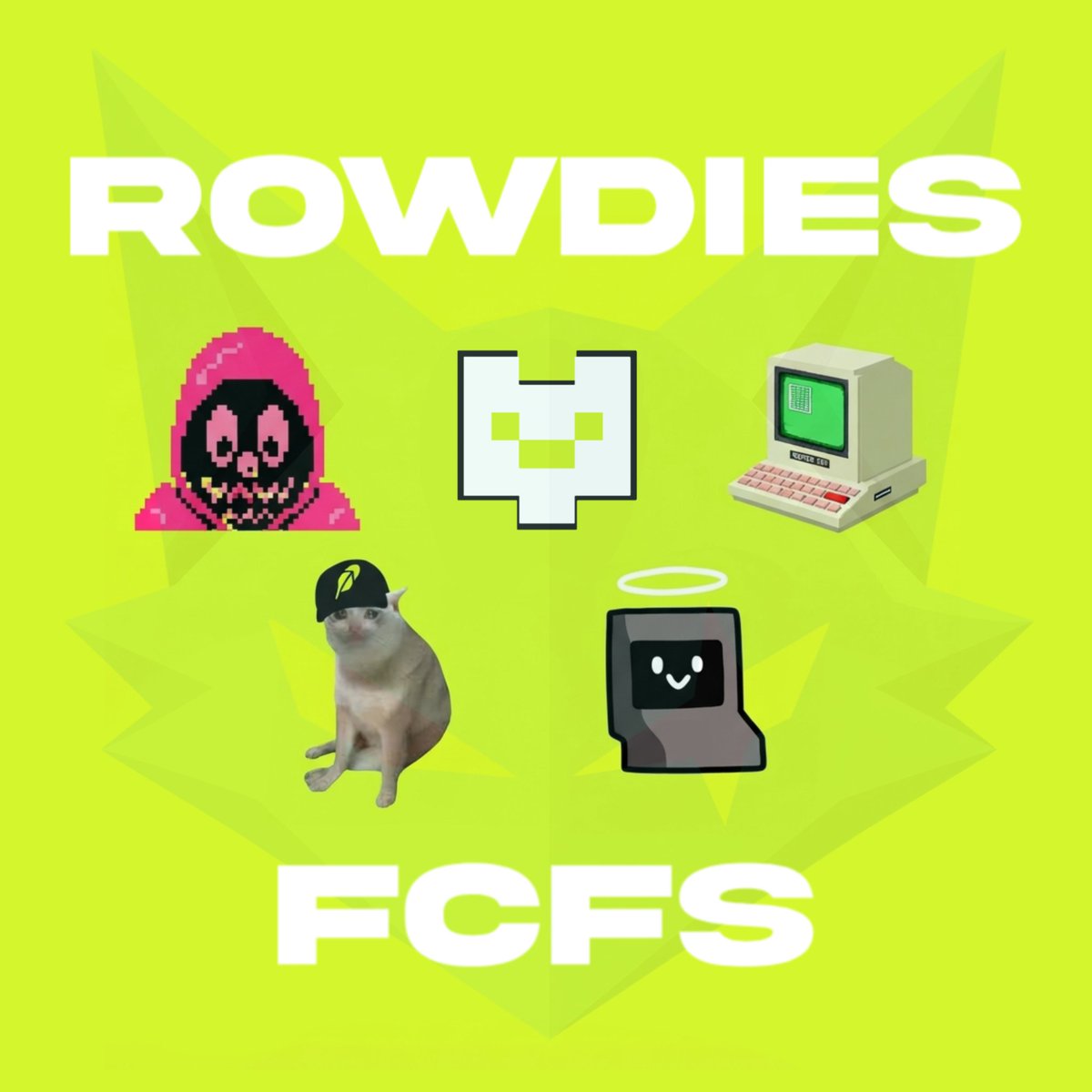 RowdiesRH's tweet photo. COLLABS ARE NOW CLOSED ‼️

Wallet collection starting today, and....

We’re excited to welcome the top holder of the following communities into the FCFS phase for Rowdies.

Big respect to each one of this communities:

@rektguy @quotrons404 @btcordinal @cashcatss @RareFriendsNft 

See y'all at mint 📍 🌊