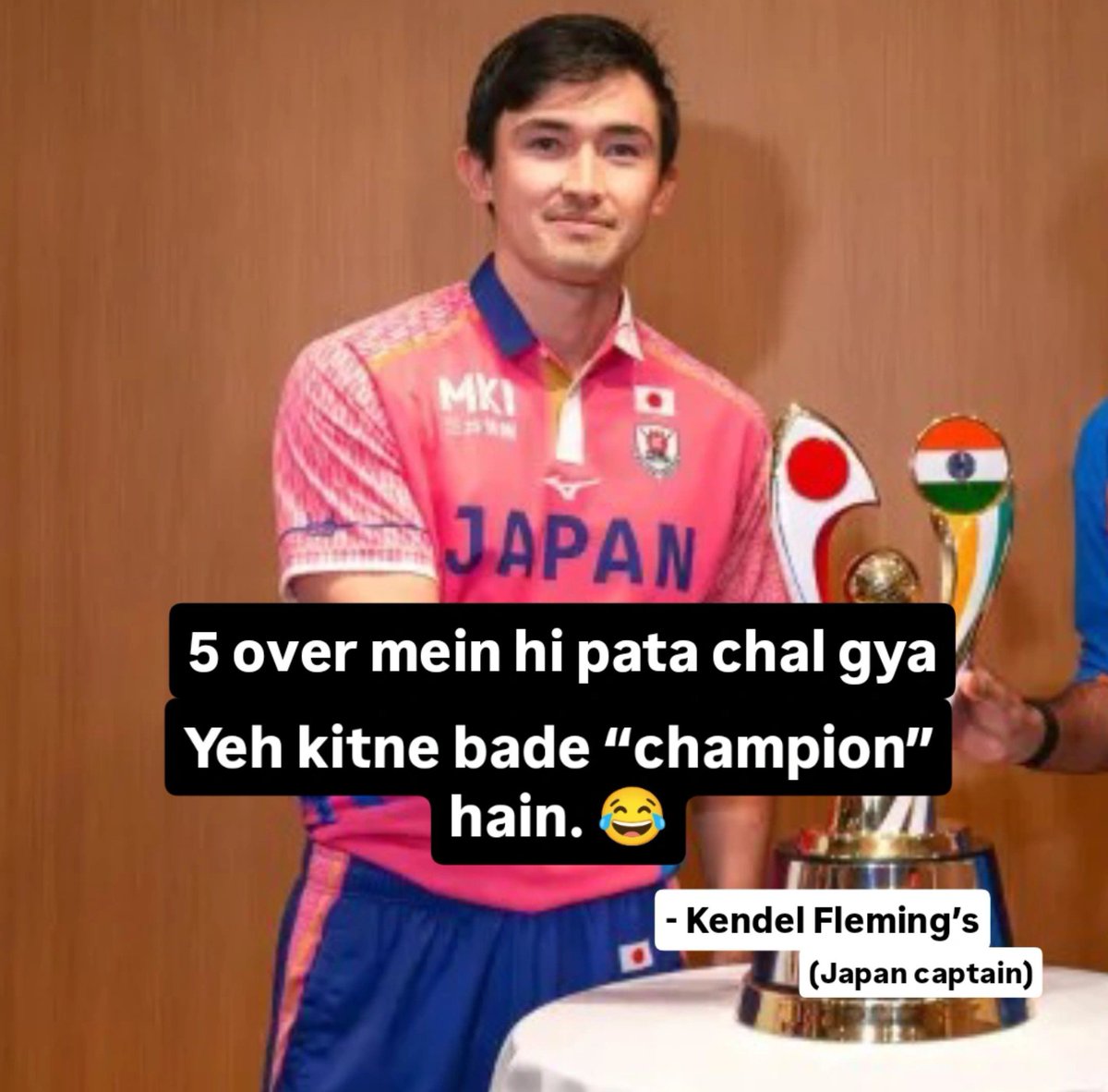 IamAtulSri0308's tweet photo. #INDvsJAP https://t.co/czdCJzucqm
