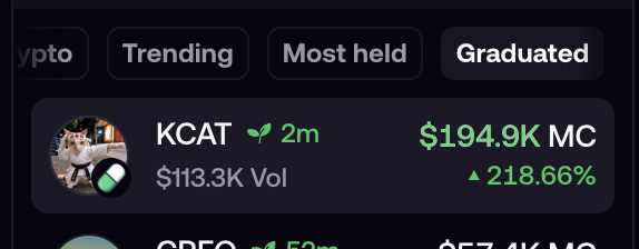 karate_cat_dev's tweet photo. 1st on fomo in graduated! 

website: https://t.co/wHUWWpXz5C

FOMO: https://t.co/zWgGK1LguA

CA: 82g6qBXnXcX9UURMowGynkmZg2MD1TQhGrEJLs2epump

$KCAT 
#KarateCat #KCAT #solana #memecoin #meme #crypto #dex #fomo https://t.co/XHUmjDqMnO