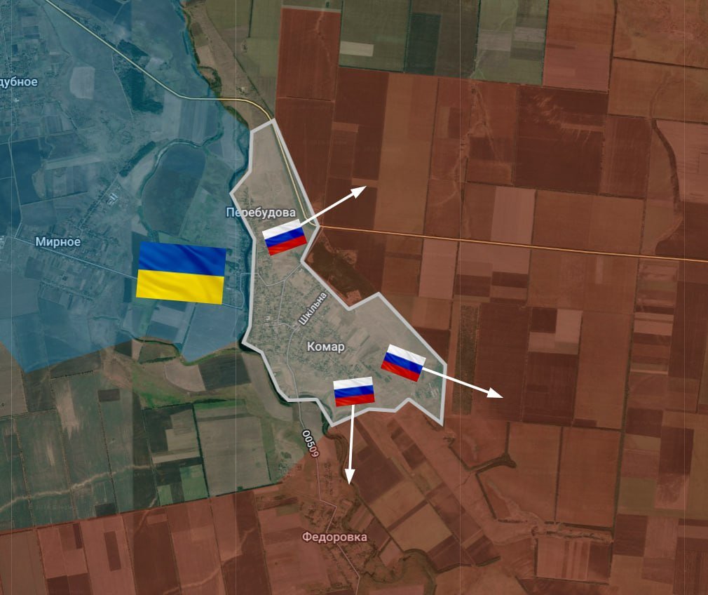 DakdaR22's tweet photo. 🇺🇦 Defenders are advancing🙌

Ukrainians fighters have driven the Russians out of Perebudova🇺🇦

Unbreakable 🫡🙌

(Politstor) https://t.co/m8TYjTKzM5