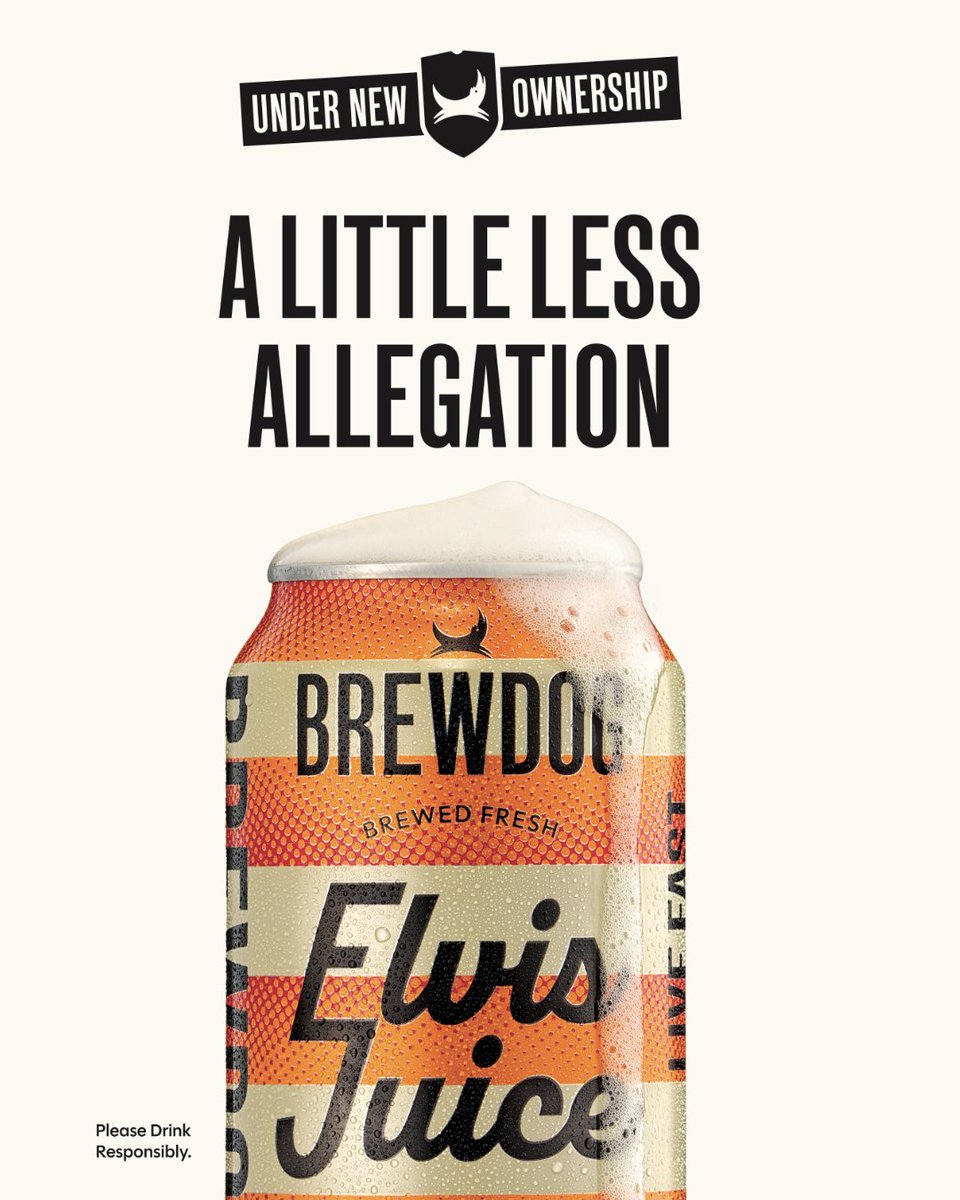 BrewDog's tweet photo. BrewDog was built on a simple idea: craft beer worth shouting about, made by people who genuinely love brewing it.

Somewhere along the way, that idea got harder to see through the noise. This is about bringing it back into focus.

Find out more: https://t.co/FAZh9LuA8t https://t.co/1x9cNViQXu