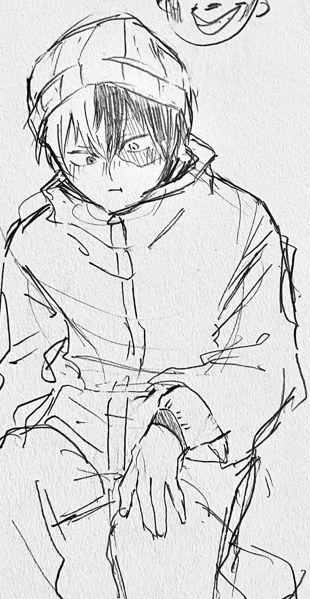 frasuk03's tweet photo. 小説の日常感ほんとにすき
無心で描いたから謎絵 https://t.co/mfm0lFyE3f