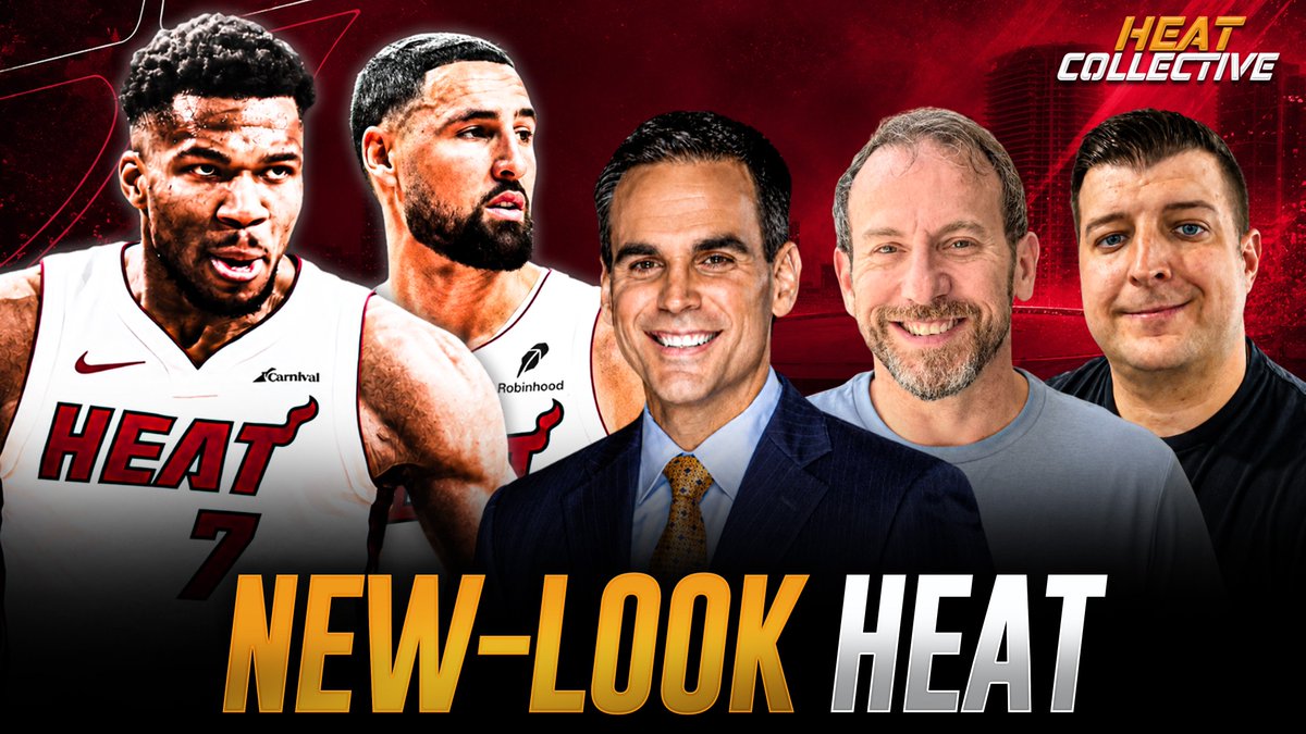 MiaHeatHMA's tweet photo. The Miami #Heat Collective is coming at you at 7:30 pm ET! 

Join @WillManso, @EthanJSkolnick, and @Brendan_Tobin as they talk Giannis, Expectations, &amp; more! 

#HeatNation 🏀 ❤️ 

🔗 Watch Live:
https://t.co/z2xKPufAWN https://t.co/OKFpygryot