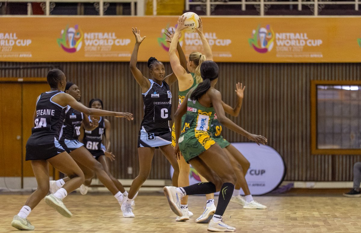 netballkenya's tweet photo. South Africa continue showing their dominance as they win yet another game in the tournament against Botswana. https://t.co/9bXVQPsIxM
