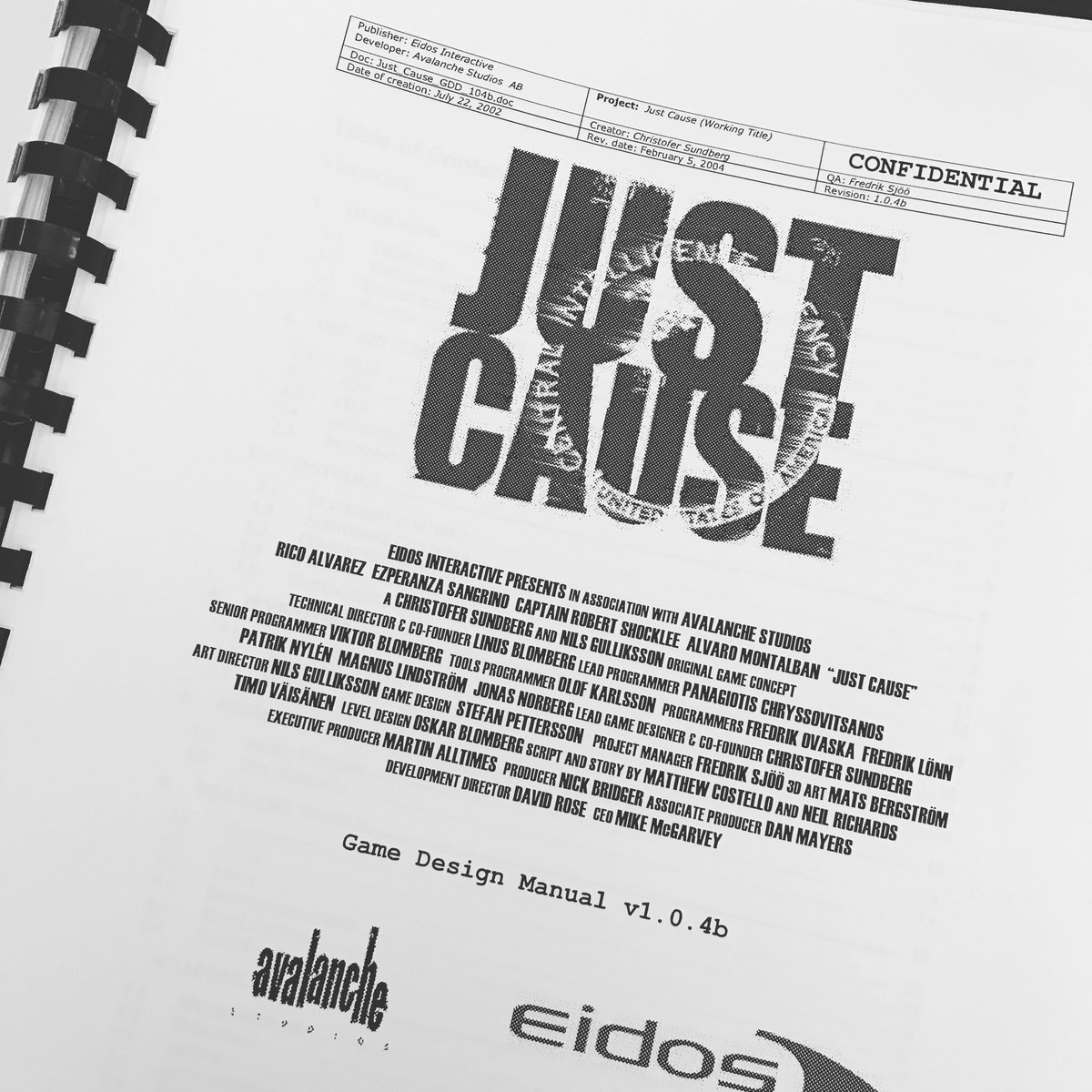 CHSundberg's tweet photo. Happy 20 years @justcause! What a wild ride that game was in development. I would love to bring back the chaos and fun in a 5th game. #JustCause #ProudCreator https://t.co/xUAv4swvtC