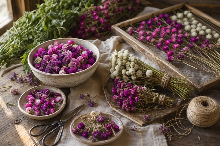 TheBiotaDiary's tweet photo. Drying the little globosa ~

#globeamaranth #flower #diary https://t.co/xQOywli4GN