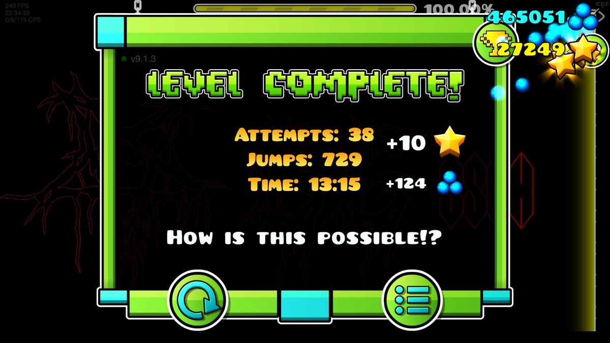 dnm12191's tweet photo. Slaughterhouse 100%

#geometrydash https://t.co/Jz6fU0i1xm