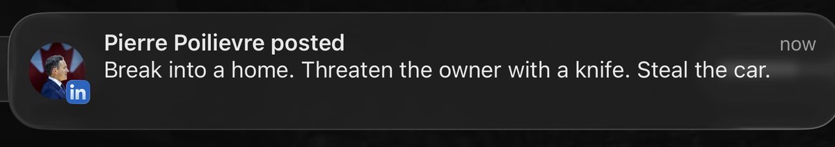 CanadaTrue0's tweet photo. Life tips on LinkedIn getting crazy nowadays https://t.co/7mzy2R75kp