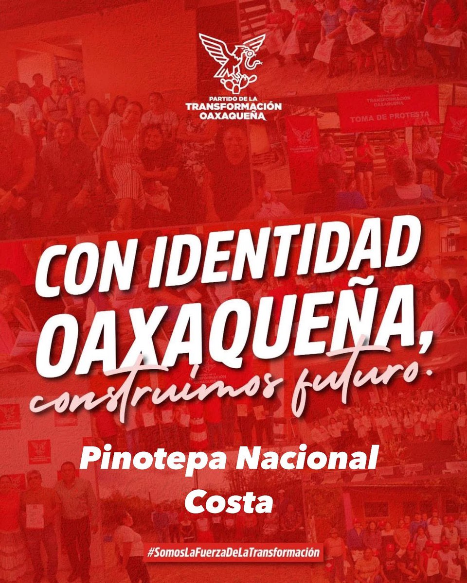 PETEOPinotjdov's tweet photo. @SalomeMtzS: Desde nuestras raíces, nuestra cultura y la fuerza de nuestra gente, seguimos construyendo un Oaxaca con identidad, participación y esperanza.

Porque cuando caminamos juntas y juntos, ¡la transformación sigue avanzando! ❤️

#SomosLaFuerzaDeLaTransformación https://t.co/OG7OTWASxl