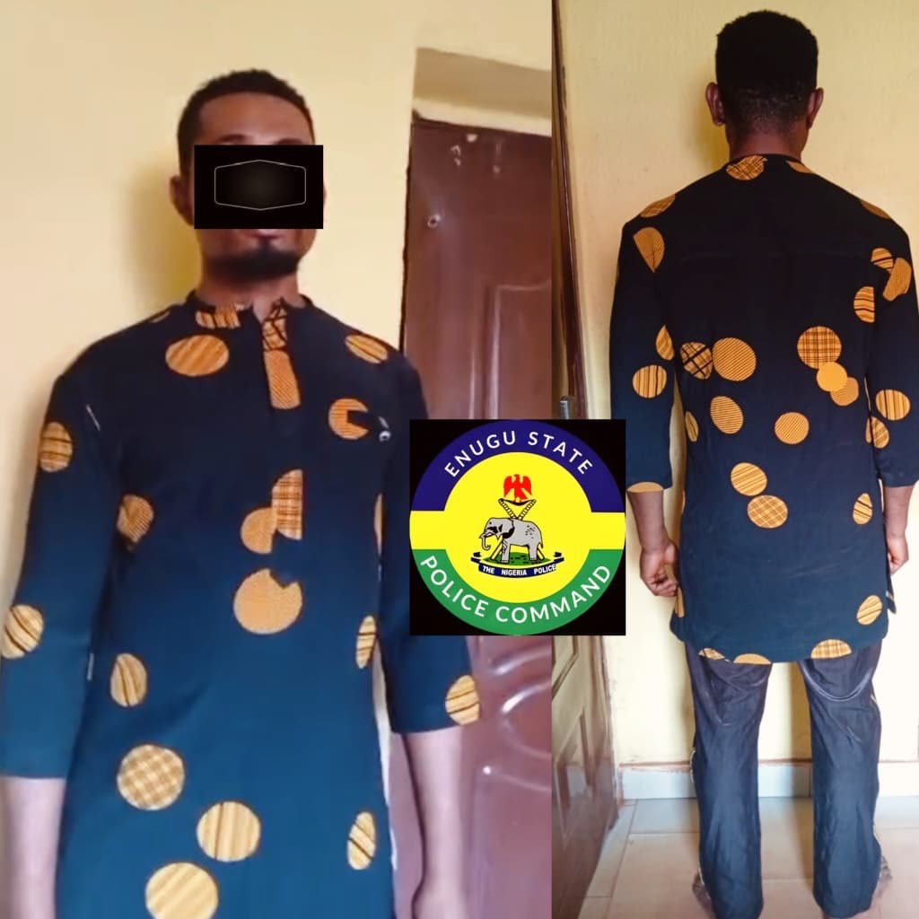 yabaleftonline's tweet photo. "We were fighting over who infected the other with HIV" - Man arrested for k!lling girlfriend in Enugu says https://t.co/u5cOluCVyb