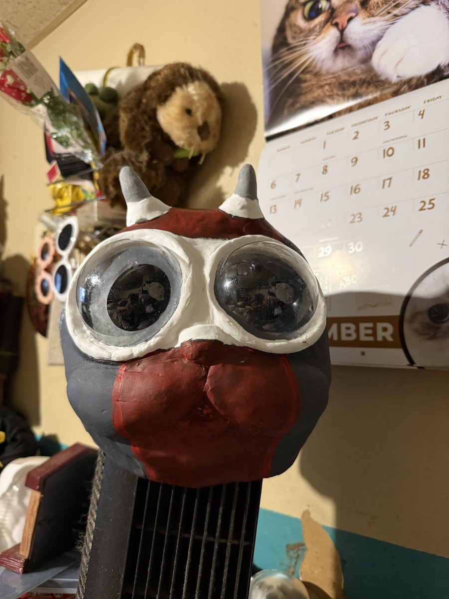 MamaNedTOP's tweet photo. Still waiting on the fabrics for his ears but omg I love him so much. https://t.co/xkH0pN2WbC