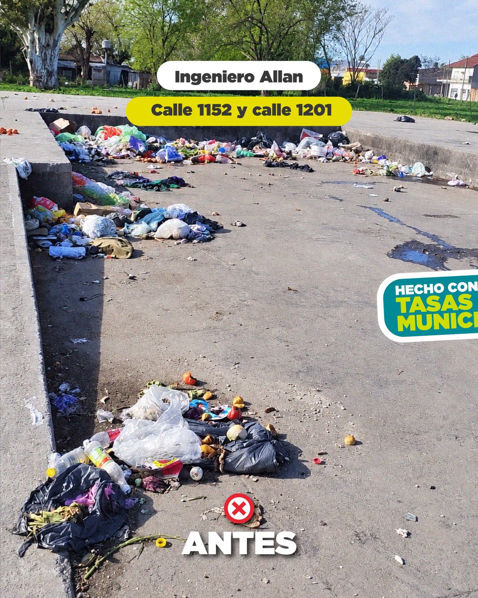 Andreswatsonok's tweet photo. ERRADICACIÓN DE MICROBASURALES 🚛 

Estamos reforzando la limpieza y erradicación de microbasurales en distintos puntos de la ciudad como parte de las tareas preventivas ante la llegada del fenómeno de “El Niño”. https://t.co/IQis7Ps61n