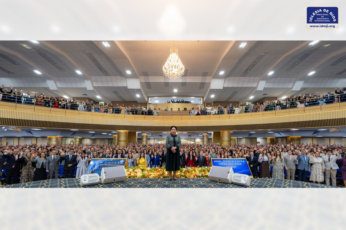 CGMJCIofficial's tweet photo. Photos: Inauguration of the Church in Las Ferias, Bogota, Colombia - September 13, 2026
https://t.co/F3LMeP8VYb

📸 We would like to share with you photos of the inauguration of the new location of the Church of God Ministry of Jesus Christ International, in the Las Ferias neighborhood, Bogota, held on September 13, 2026.
More than 4,000 believers gathered to hear Sr. Maria Luisa Piraquive give the Bible study at the same place where the Church began in 1972.

Families of believers who have accompanied the Church since its early years in Las Ferias also attended this celebration. Guests who took part in this special moment joined them as well.

It was a day of joy, gratitude, and celebration to God. We remembered the beginnings of the Church and the growth He has allowed throughout the years, from those first services in simple spaces to the construction of this new church.

We give glory and honor to God for this great blessing, for the fulfillment of His promises, and for allowing His Church to continue growing in Colombia and in different places around the world.