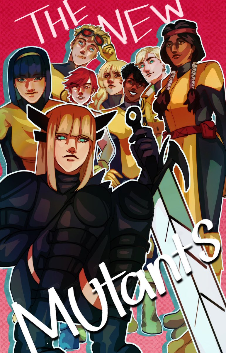 NEWMUTANTS4EVER's tweet photo. THE NEW MUTANTS ! 💛
— art by cookiekeko {tumblr} https://t.co/6ro9jGENNs