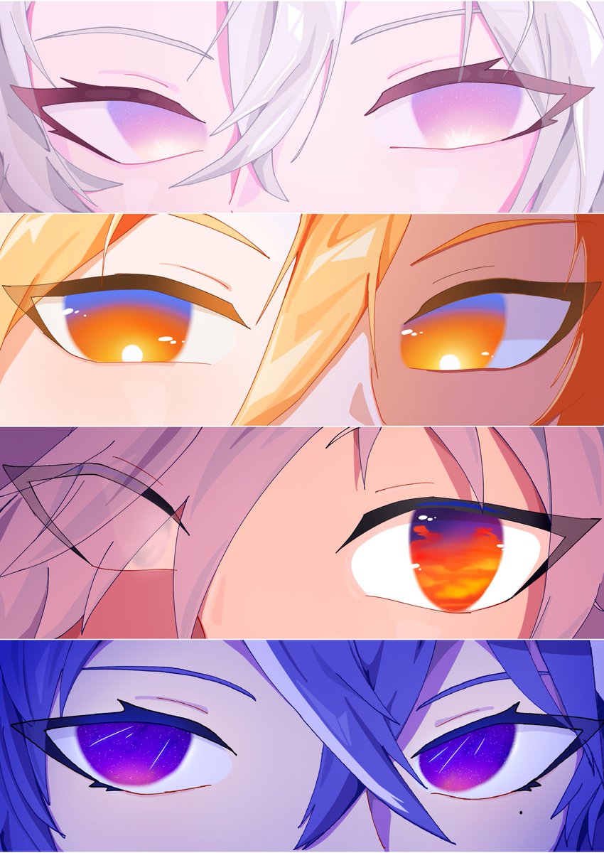 hako0831's tweet photo. 空色🩷🧡🤍💙 https://t.co/YdNMA97VrL