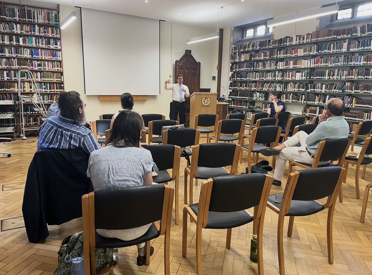 avemariauniv's tweet photo. AMU faculty joined The Aquinas Institute at Blackfriars Hall, Oxford, this summer for a two-day symposium on human and divine action. Four AMU professors presented alongside Oxford scholars.

#AveMaria #FacultyResearch https://t.co/8GnWyPKvZ8