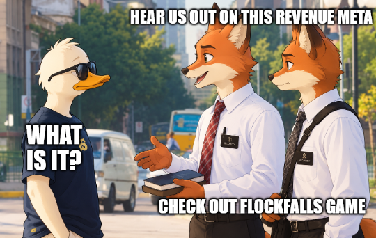 FlockFall tweet picture
